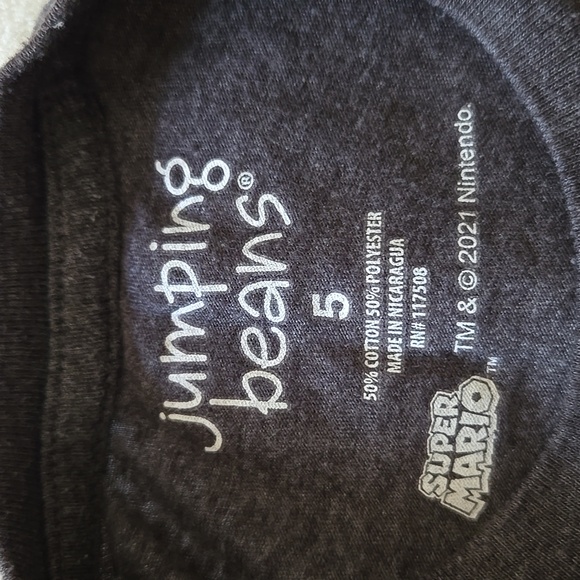 Jumping Beans Super Mario Tshirt - Picture 4 of 4